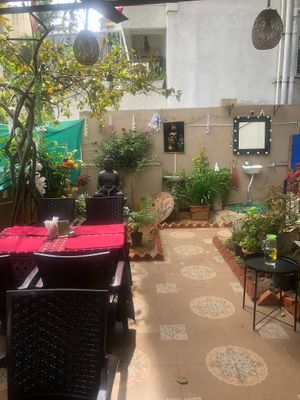 Seating Area at The Thai Vegan Kitchen in Karnataka