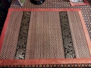 A beautiful Elefantendecke at The Thai Vegan Kitchen in Karnataka