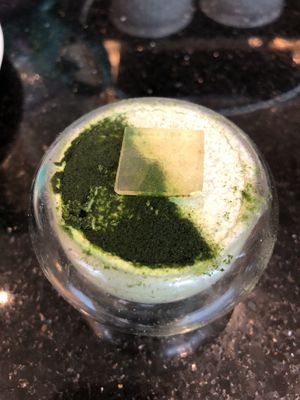 Matcha cake!  at The Lobby Lounge - InterContinental in Central Singapore