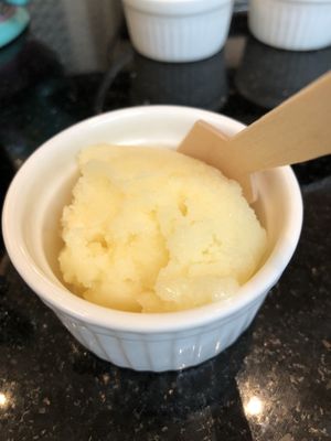 Yuzu sorbet   at The Lobby Lounge - InterContinental in Central Singapore