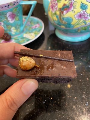 Choc hazelnut deliciousness    at The Lobby Lounge - InterContinental in Central Singapore