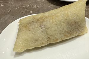Red bean rice roll #Veganuary at SIN - Din Tai Fung 鼎泰豐 - Jewel in East Singapore