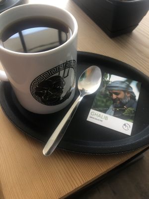   at Triton's Coffee Lab in Fuerteventura