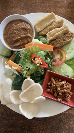 Gado gado  at Healthy Warung in Gianyar