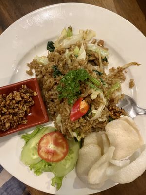 Nasi goreng  at Healthy Warung in Gianyar