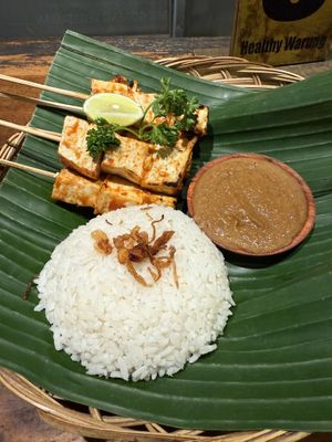 Tofu Skewer  at Healthy Warung in Gianyar
