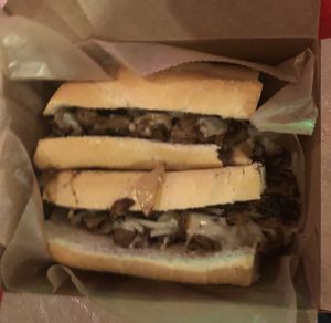 Vegan Philly Cheesesteak  at Tattooed Mom in Philadelphia