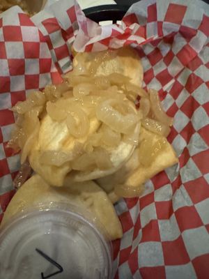 Vegan pirogies  at Tattooed Mom in Philadelphia