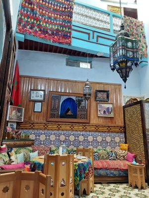 Lovely deco. at Restaurant Baraka - البركة  in Meknes