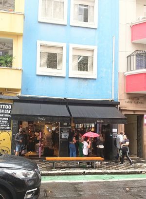 Store front at Loretta Farma & Beauty in Sao Paulo