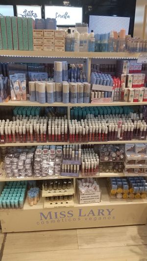 and more Miss Lary's vegan products at Loretta Farma & Beauty in Sao Paulo