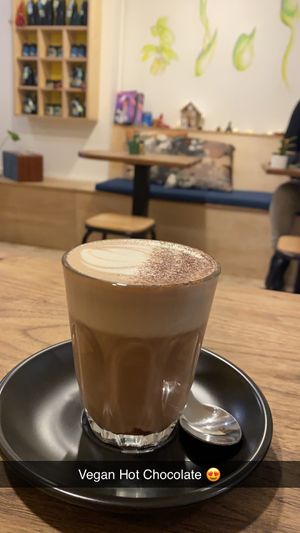 Vegan Hot Chocolatee  at Little Collins CBD Dispensary Galway in Galway