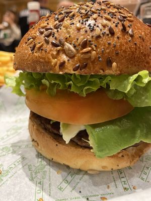 Vegan Burger  at Kua 'Aina in London