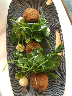 Mushroom Arancini  at Cítricos in Bay Lake