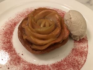 Apple Tart  at Cítricos in Bay Lake