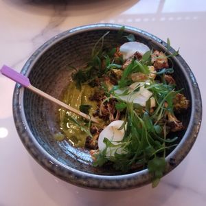 Smoked Cauliflower side at Cítricos in Bay Lake