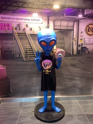 👽🍩  at DEN - Voodoo Doughnut - Concourse B in Denver