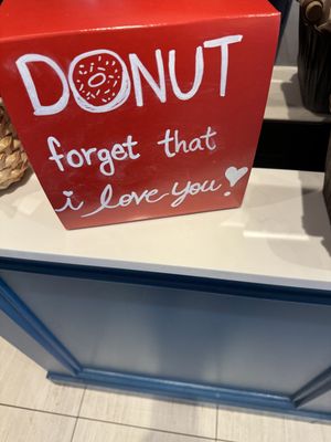 Love the signs   at bloomer's in Burlington