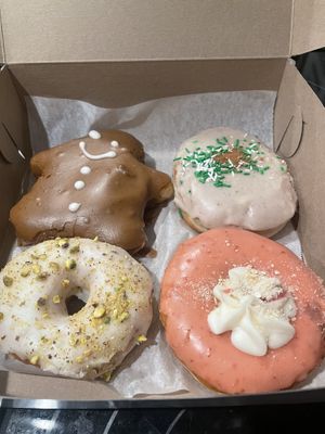 Vegan friendly donuts   at bloomer's in Burlington