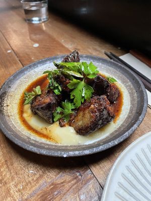 Karaage eggplant   at Gomi Ramen Shop in Brunswick