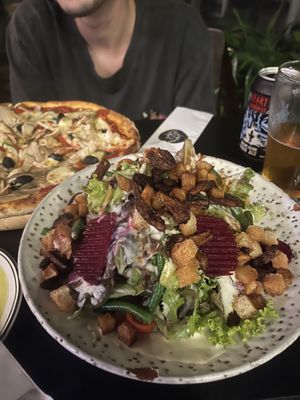 « Bacon » vegan salad  at Indika Saigon in Ho Chi Minh City