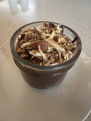 Chocolate pudding   at Anokhi Cafe in Jaipur