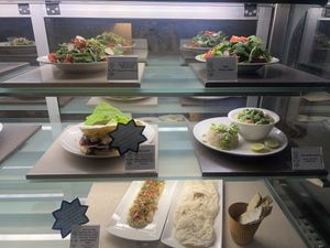  Vegan savoury choices   at Anokhi Cafe in Jaipur