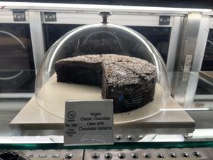 Vegan cake   at Anokhi Cafe in Jaipur