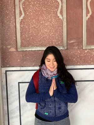 World traveler & food lover 한국인  at Anokhi Cafe in Jaipur