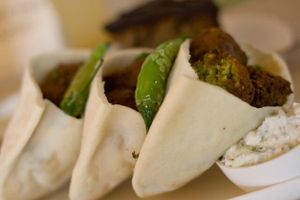 falafel  at Anokhi Cafe in Jaipur