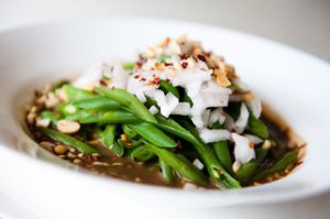 Thai bean salad  at Anokhi Cafe in Jaipur
