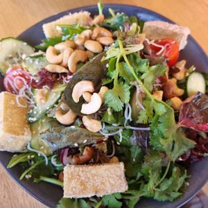 Tofu salad at Richardson's Bistro in Coles Bay