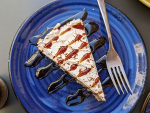 Cake at Mala Leche in Malaga