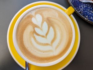 Cappuccino at Mala Leche in Malaga