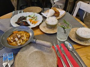 Massaman curry. at Giggling Squid in Harrogate