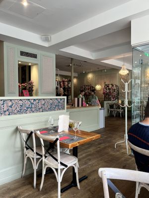 Inside of restaurant   at Giggling Squid in Harrogate