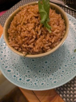 Tom Yum Fried Rice at Giggling Squid in Harrogate