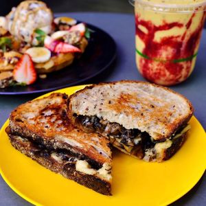 Toastie at Crunchbox Leederville in Leederville