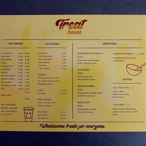 Menu at Crunchbox Leederville in Leederville