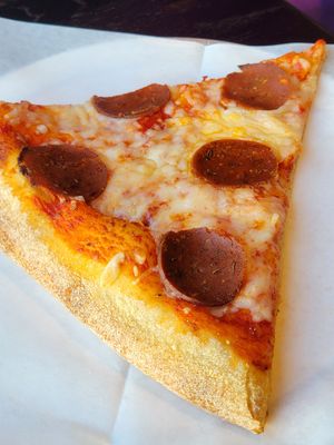 Slice of pepperoni $8 😯 at Forever Pie in Los Angeles