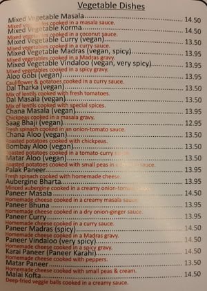 Main at Indian Royal Spicy in Brussels