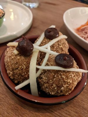 Haggis bonbons at Nooch Bar and Kitchen in Stirling