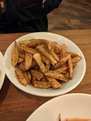 Oregano salt chips at Nooch Bar and Kitchen in Stirling