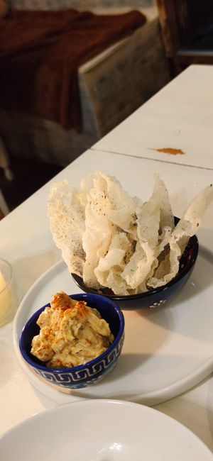 Crab dip at Nooch Bar and Kitchen in Stirling