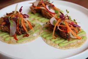 Haggis Tacos at Nooch Bar and Kitchen in Stirling
