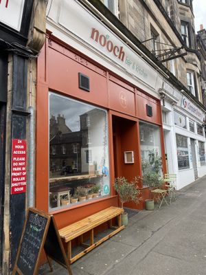 Outside  at Nooch Bar and Kitchen in Stirling