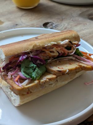 Tofu bahn mi at Nooch Bar and Kitchen in Stirling