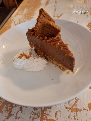 Biscoff Cheesecake at Nooch Bar and Kitchen in Stirling