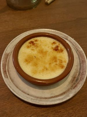 Créeme brûlée   at Nooch Bar and Kitchen in Stirling