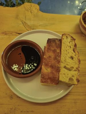 Focaccia at Nooch Bar and Kitchen in Stirling